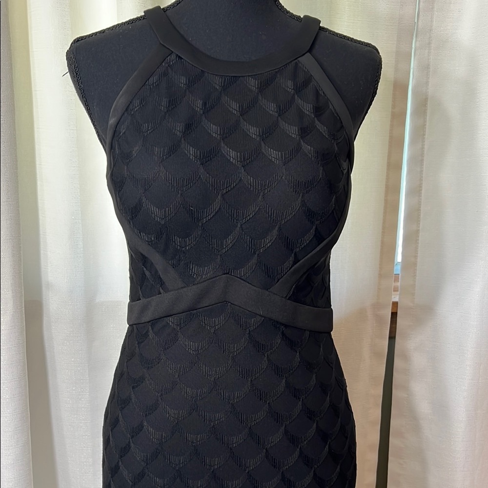 Guess Black Halter Sheath Dress - Picture 4 of 6
